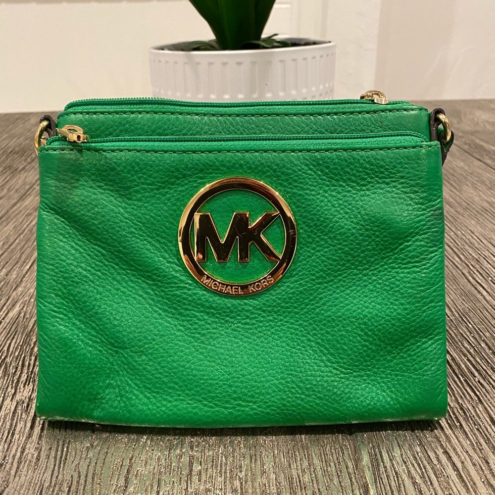 Michael Kors Crossbody Leather Bag